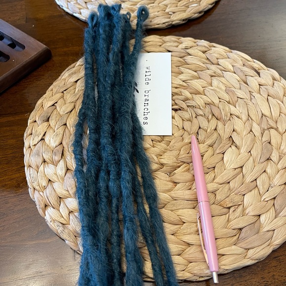 Winter Green Faux Dreadlocks/dreads/Extensions